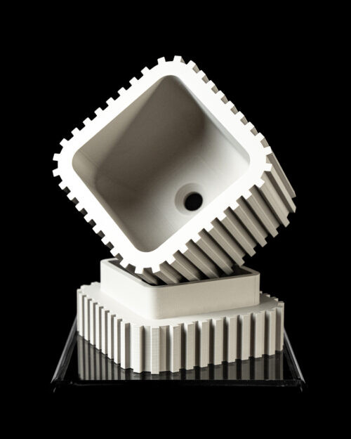 Stripes Planter Pot - Image 4