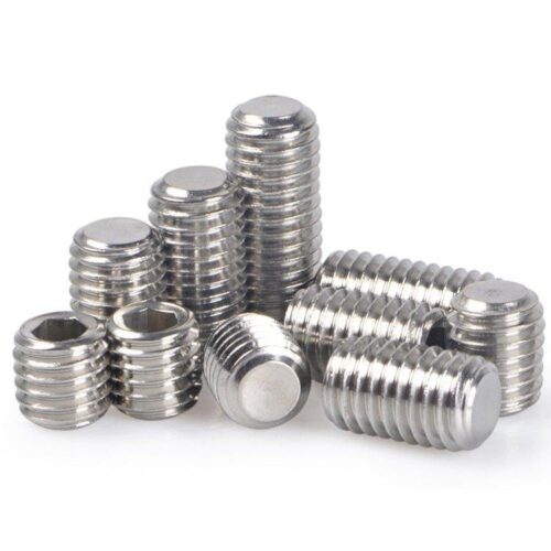 SS Grub M5 x 25mm, Dia 5mm, Stainless Steel (SS202) Socket Set/Grub Screw