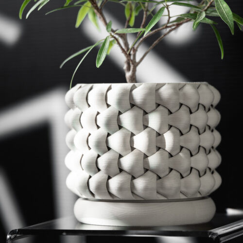 Tri-Weave Planter Pot