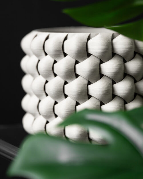 Tri-Weave Planter Pot - Image 2