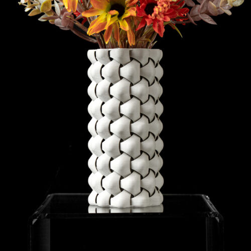 Tri-Weave Flower Vase