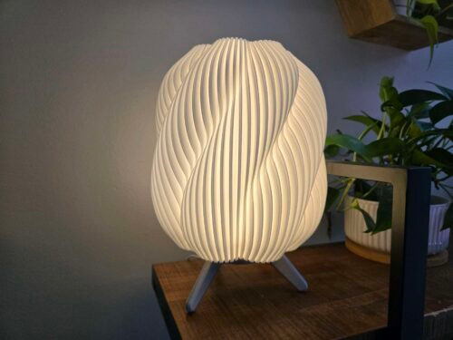 The Striped Swirl Lamp - Image 7