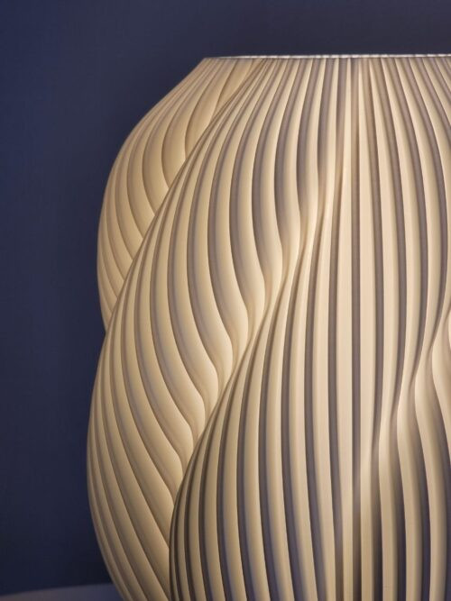 The Striped Swirl Lamp - Image 6